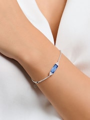 Thomas Sabo Blue Sapphire Stone Bracelet: - Image 2 of 2