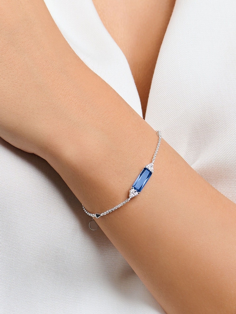 Thomas Sabo Blue Sapphire Stone Bracelet: - Image 2 of 2