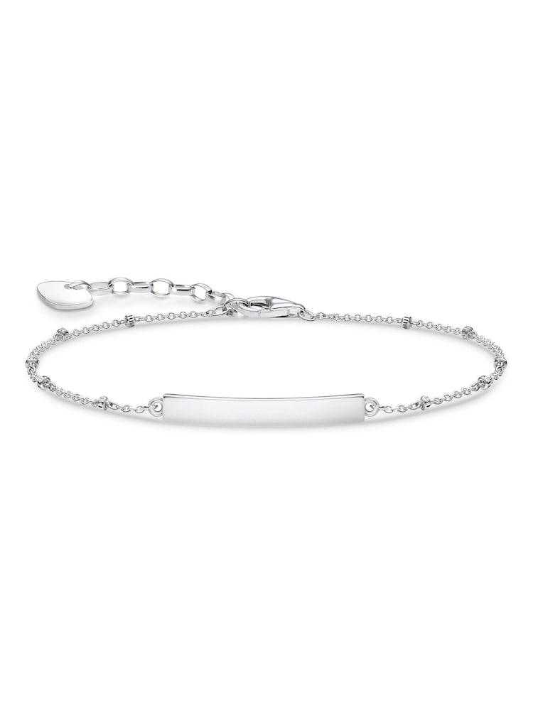 Thomas Sabo Silver Personalized Engravable Bracelet - Image 1 of 3