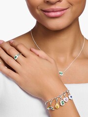 Thomas Sabo Silver Rainbow Love Charm Pendant - Image 3 of 4
