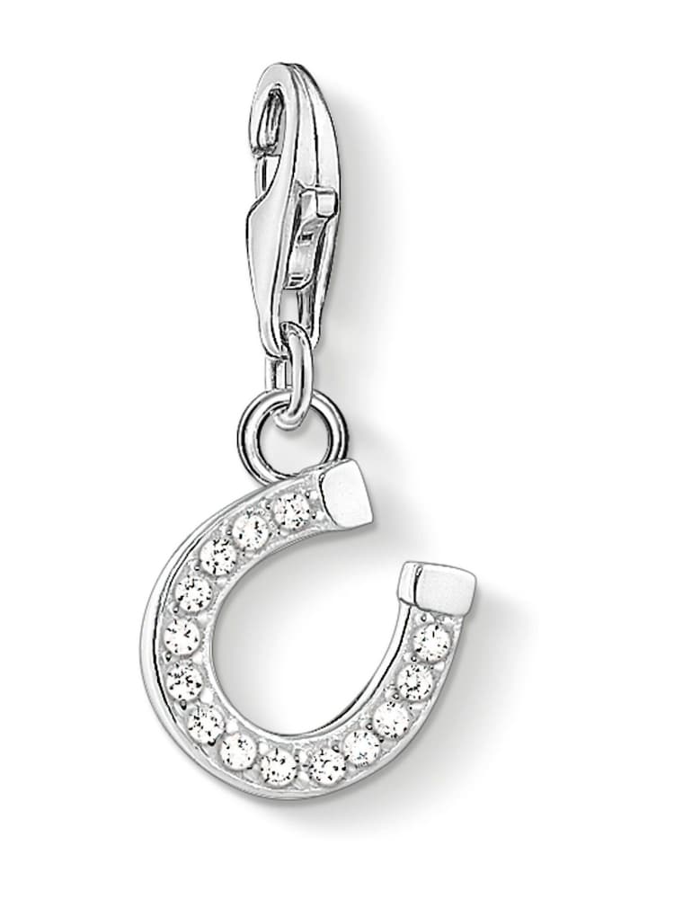 Thomas Sabo White Lucky Horseshoe Charm - Image 1 of 2