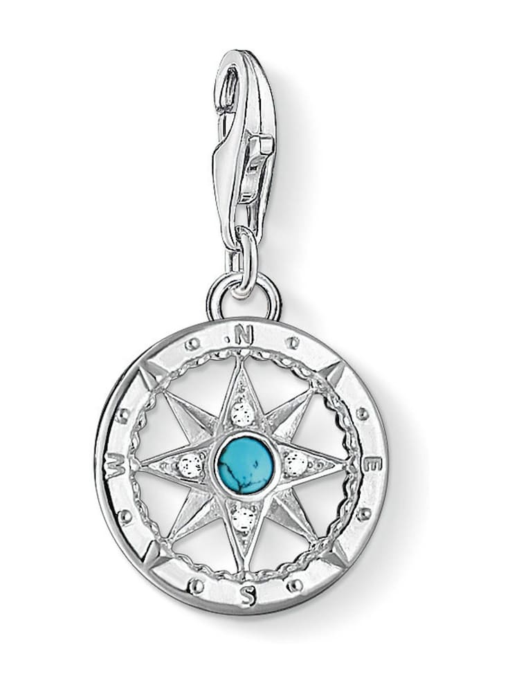 Thomas Sabo Blue Compass Charm Pendant - Image 1 of 1