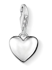 Thomas Sabo Silver 3D Heart Charm Pendant - Image 1 of 2
