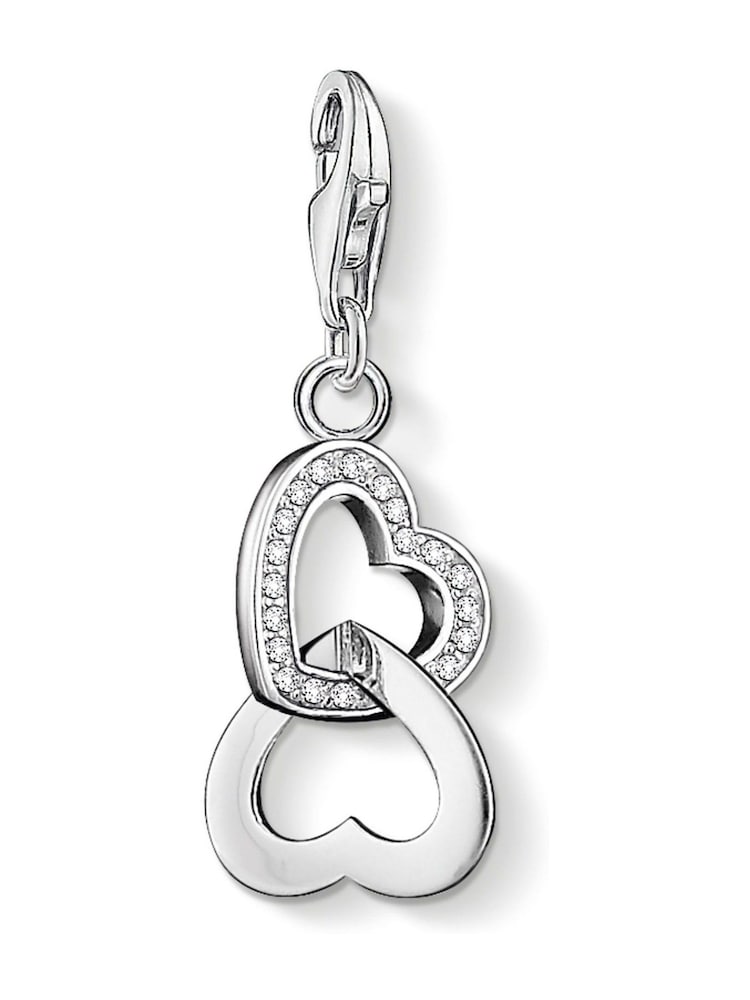 Thomas Sabo White Hearts Charm Pendant - Image 1 of 2