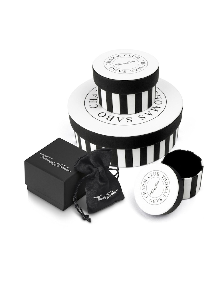 Thomas Sabo White Hearts Charm Pendant - Image 3 of 3 Thomas Sabo White Hearts Charm Pendant - Image 3 of 3