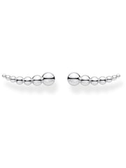 Thomas Sabo Silver Silver Dots Climber Earrings - Image 1 of 3