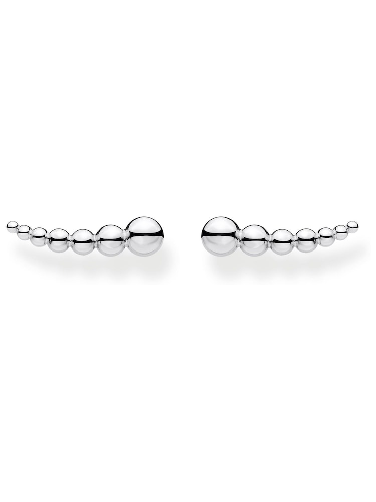 Thomas Sabo Silver Silver Dots Climber Earrings - Image 1 of 3