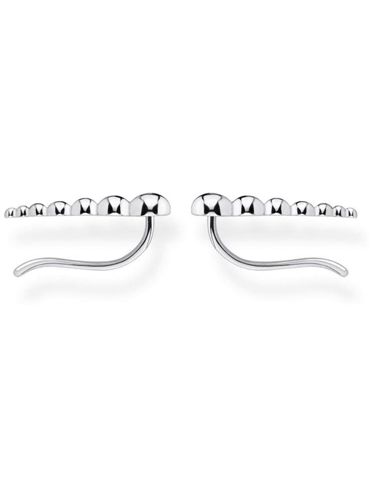 Thomas Sabo Silver Silver Dots Climber Earrings - Image 2 of 3