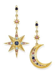 Thomas Sabo Gold Royalty Star Earrings - Image 1 of 2