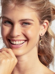 Thomas Sabo Gold Royalty Star Earrings - Image 2 of 2