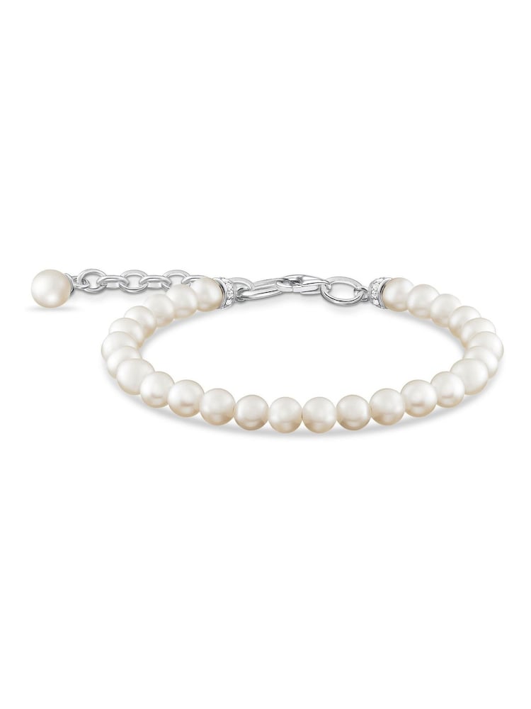 Thomas Sabo White Elegant Pearl Bracelet - Image 1 of 3