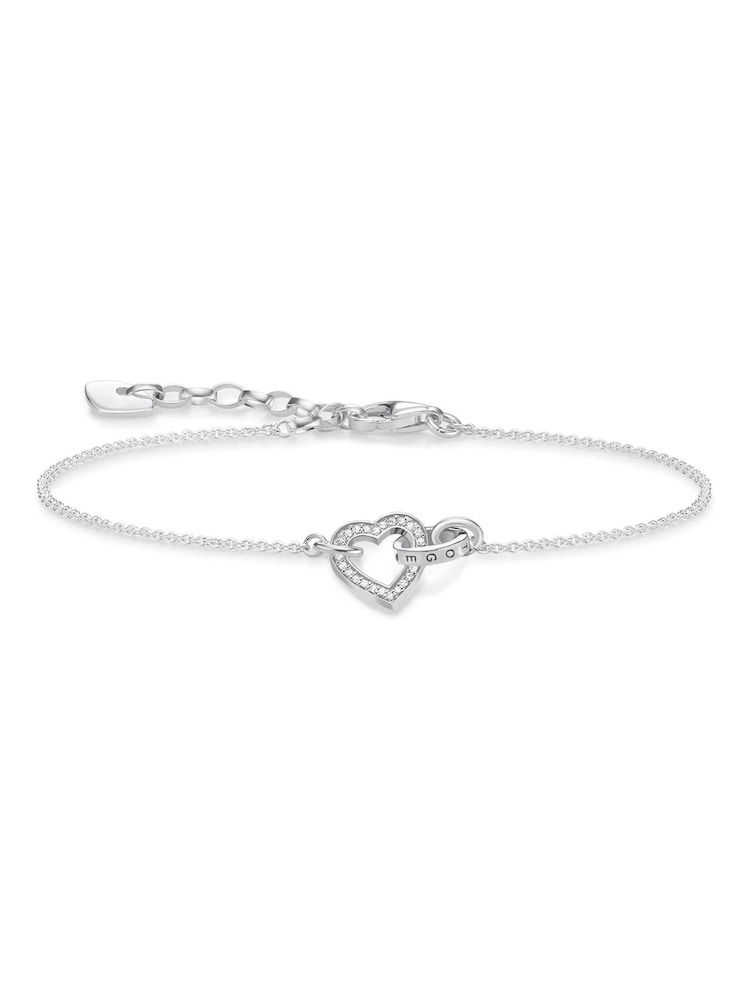 Thomas Sabo White Eternal Love Bracelet - Image 1 of 3 Thomas Sabo White Eternal Love Bracelet - Image 1 of 3