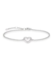 Thomas Sabo White Heart Cut-Out Bracelet - Image 1 of 2