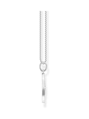 Thomas Sabo White Silver Tree of Love Necklace: 925 Sterling Silver, Blackened - Image 4 of 5