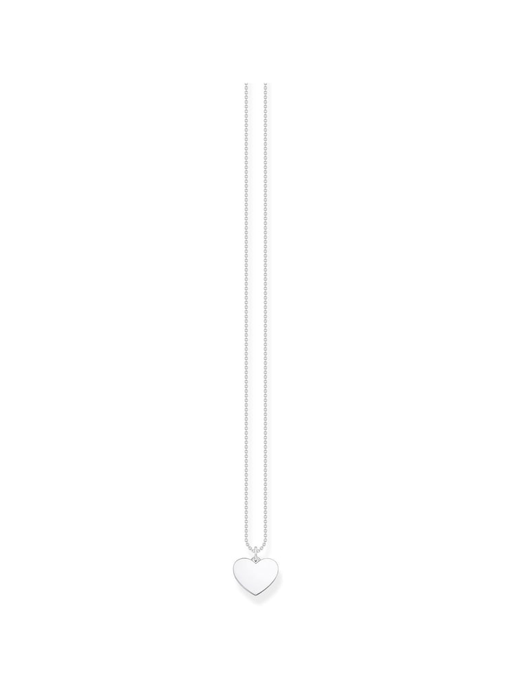 Thomas Sabo Silver Engravable Heart Necklace - Image 1 of 3