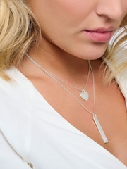 Thomas Sabo Silver Engravable Heart Necklace - Image 2 of 3