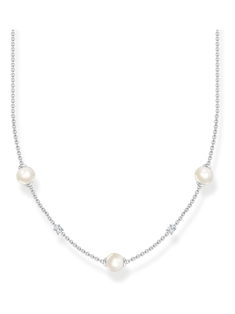 Thomas Sabo White Modern Chic Pearl Necklace - Image 1 of 3