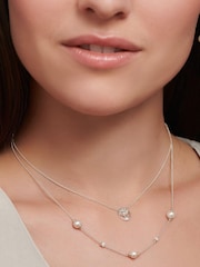 Thomas Sabo White Modern Chic Pearl Necklace - Image 3 of 3