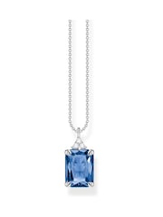 Thomas Sabo Blue Sparkling Blue Stone Necklace: 925 Silver - Image 1 of 3