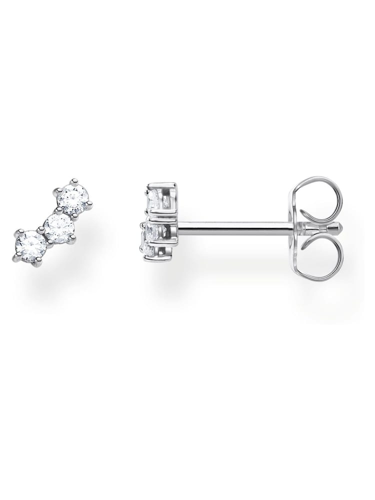 Thomas Sabo White Curated Ear Studs - Image 1 of 3 Thomas Sabo White Curated Ear Studs - Image 1 of 3