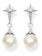 Thomas Sabo White Star Pearl Earrings - Image 2 of 4