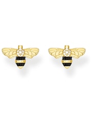 Thomas Sabo Gold Sun Bee Studs - Image 2 of 3