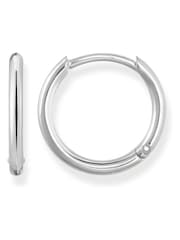 Thomas Sabo Silver Small Hoop Earrings: 925 - Image 1 of 3