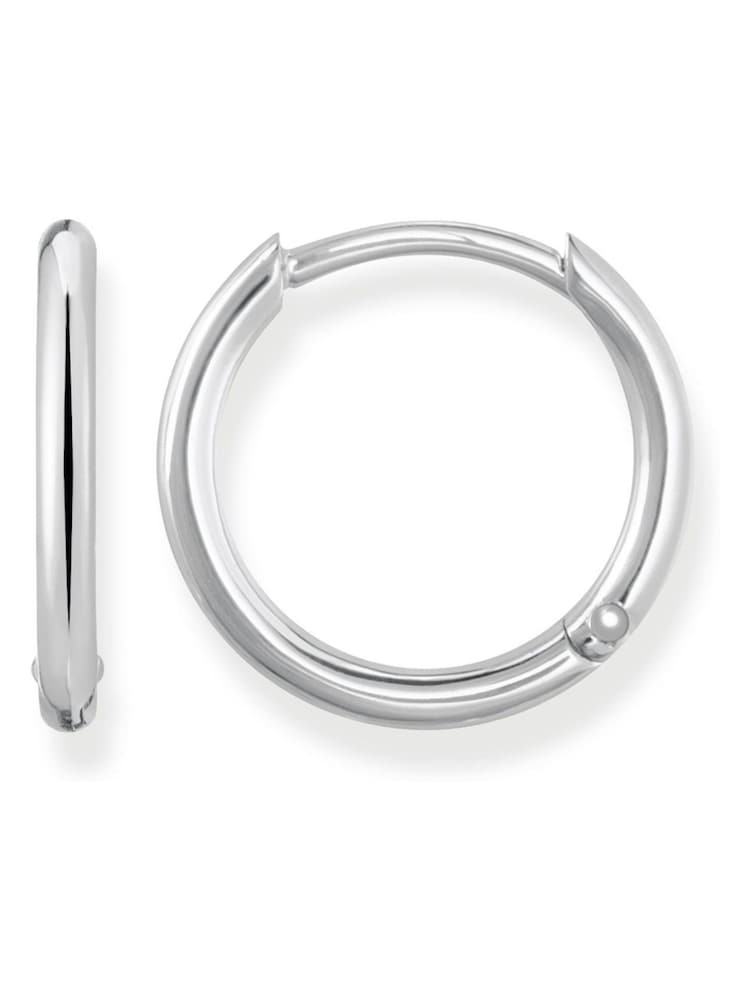 Thomas Sabo Silver Small Hoop Earrings: 925 - Image 1 of 3