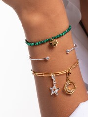 Thomas Sabo White Dots with Stones Bangle - Image 2 of 3