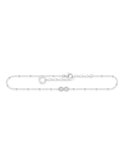 Thomas Sabo White 925 Silver Infinity Anklet - Image 1 of 2