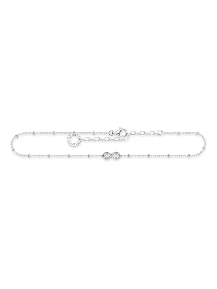 Thomas Sabo White 925 Silver Infinity Anklet - Image 1 of 2