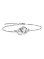Thomas Sabo Silver Rainbow Unity Bracelet - Image 1 of 3