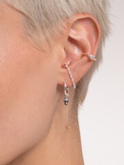 Thomas Sabo White Zirconia Ear Cuffs - Image 4 of 4