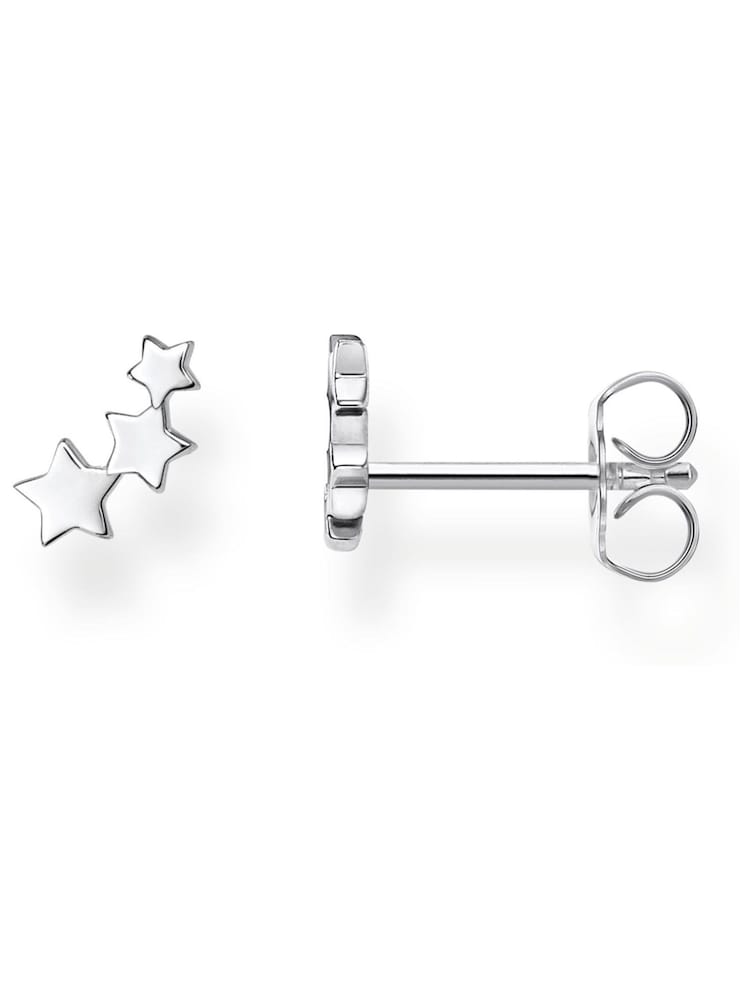 Thomas Sabo Silver Sterling Silver Star Studs - Image 1 of 2 Thomas Sabo Silver Sterling Silver Star Studs - Image 1 of 2
