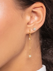 Thomas Sabo White Old Plated Curated Ear Studs - 925 Silver - Image 3 of 4