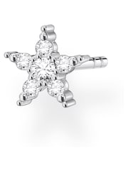 Thomas Sabo Silver Star Curated Ear Studs - 925 Silver, Zirconia - Image 2 of 3