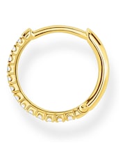 Thomas Sabo Gold Plated Single Hinged Hoop Earring - Image 1 of 3