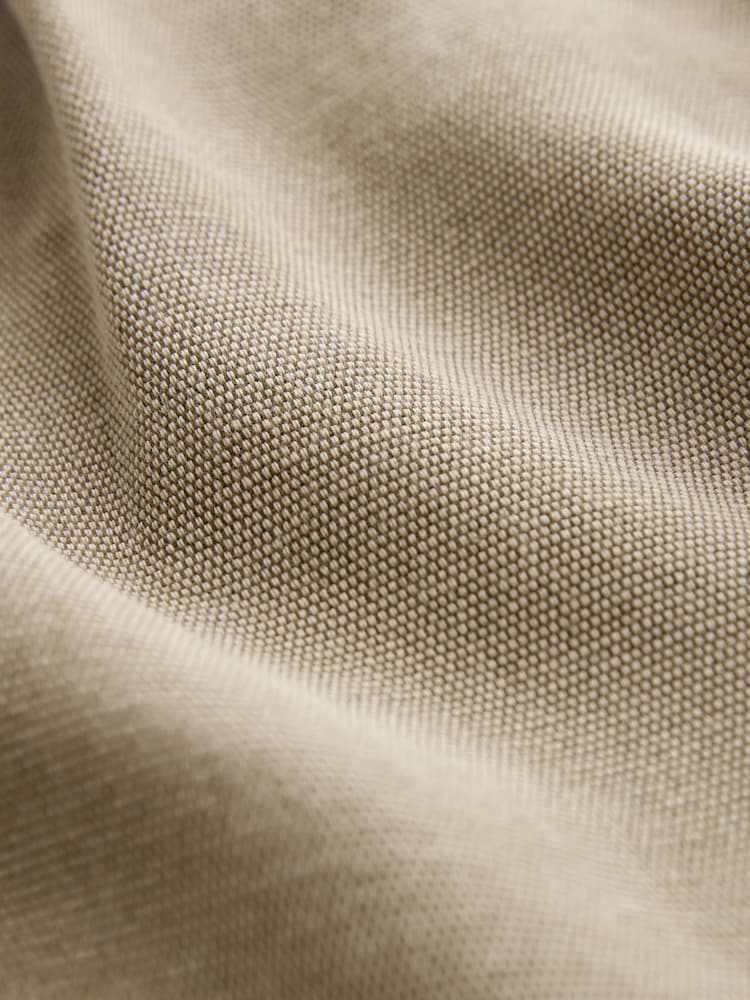 Khaki Green 100% Cotton Canvas Shorts - Image 6 of 6