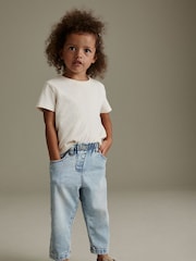 Denim Lightwash Mom Jeans (3mths-7yrs) - Image 2 of 9