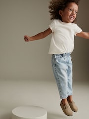 Denim Lightwash Mom Jeans (3mths-7yrs) - Image 4 of 9