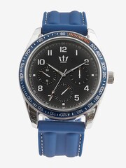 Blue Silicon Strap Watch - Image 2 of 4