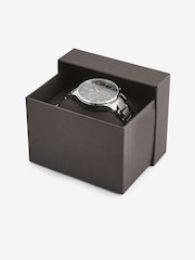 Silver Tone Pattern Bracelet Watch - Image 6 of 6