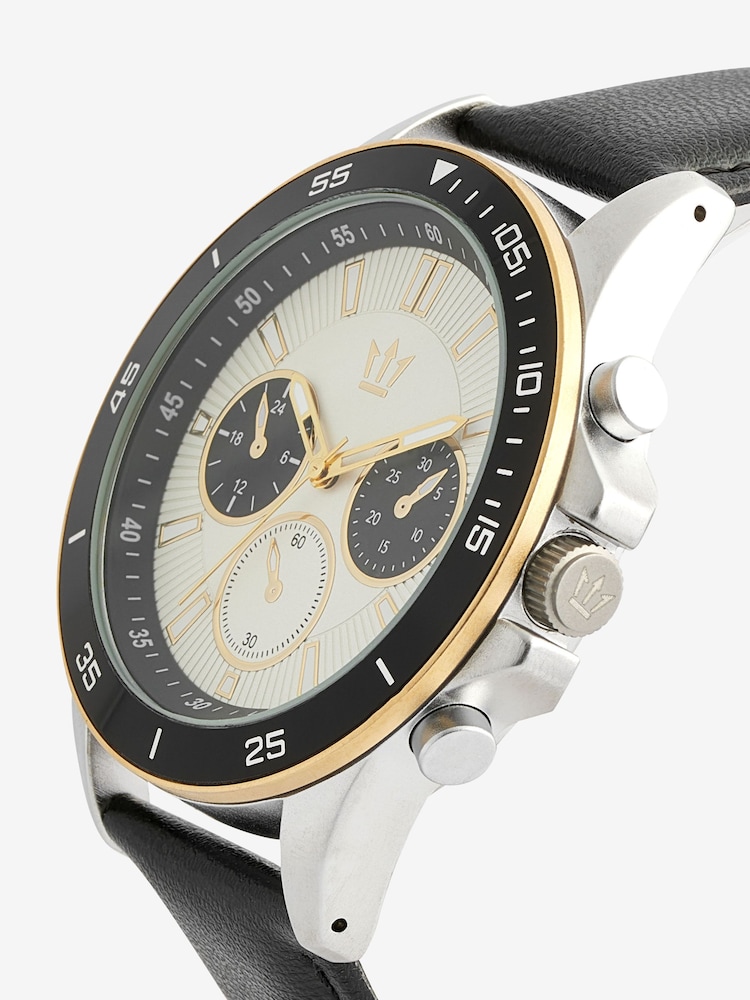 Black/Rose Gold Tone Watch - Image 3 of 3