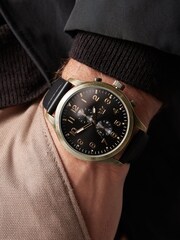 Black/Gold Watch - Image 1 of 4