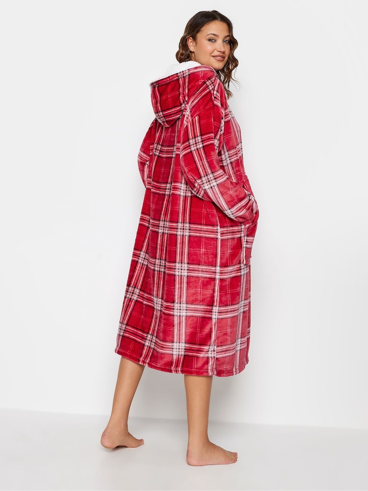 Long Tall Sally Red Snuggle Blanket Hoodie - Image 4 of 6