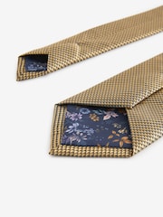 Yellow Gold Textured Tie - Image 3 of 3