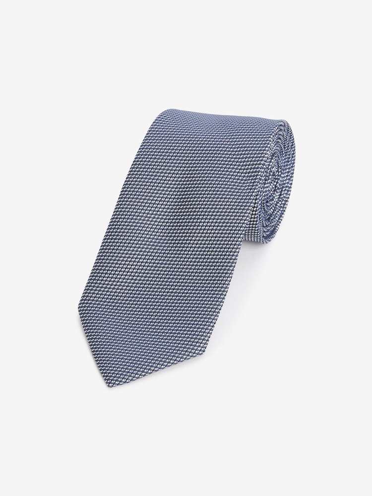 Light Blue Textured Tie - Image 1 of 3
