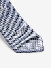 Light Blue Textured Tie - Image 2 of 3