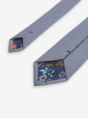 Light Blue Textured Tie - Image 3 of 3