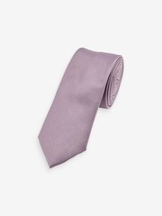 Light Purple Slim Twill Tie - Image 1 of 4